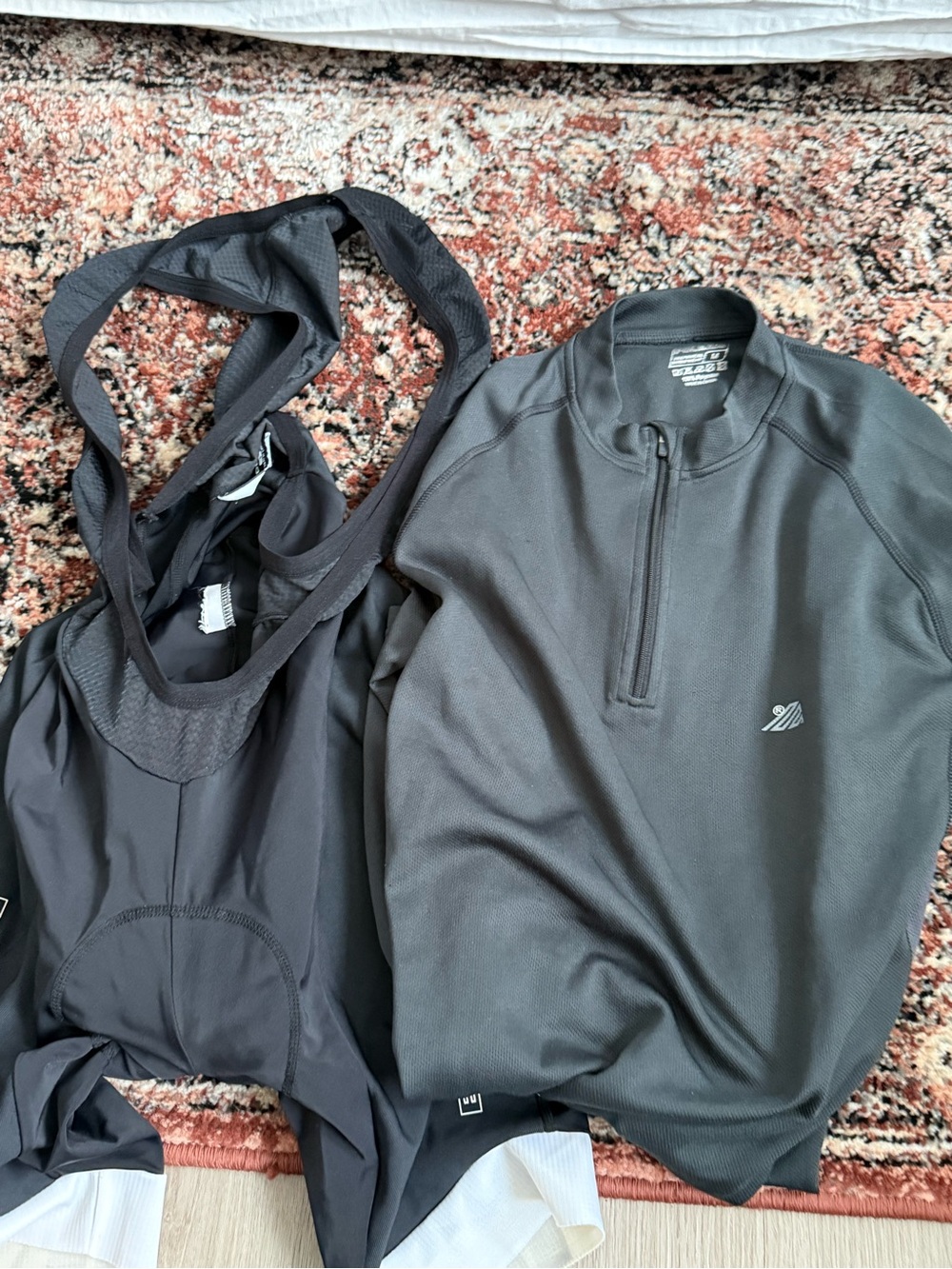 Bundle Endura FS260-Pro Bib Shorts (S) + Polaris Long-Sleeve Cycling Jersey (M)